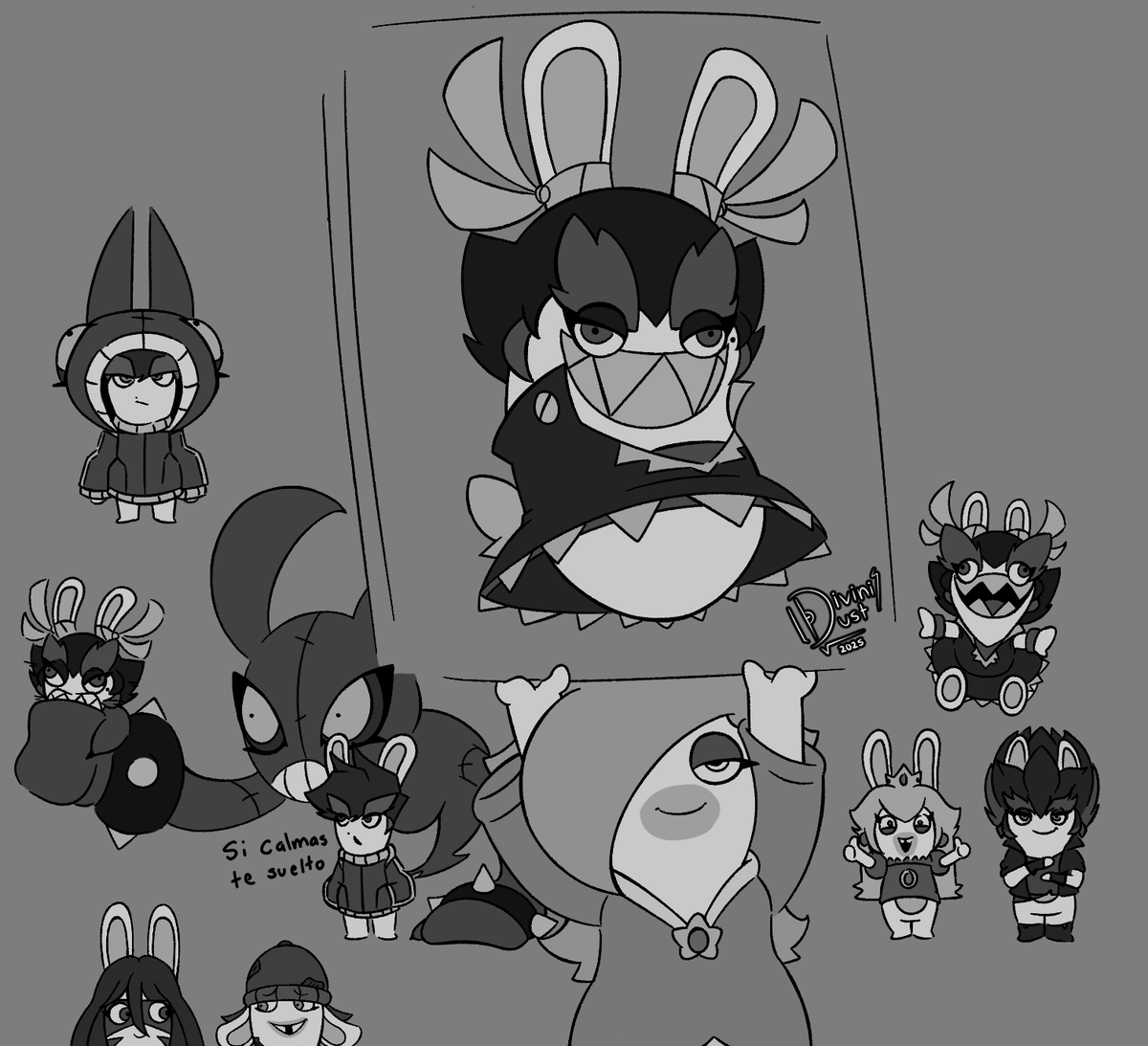 DiviniDust's tweet photo. #MarioRabbids #MarioRabbidsSparkofHope #Kanya #Allegra #RabbidPeach #RabbidEdge #RabbidRosalina https://t.co/AB0w9pijB2
