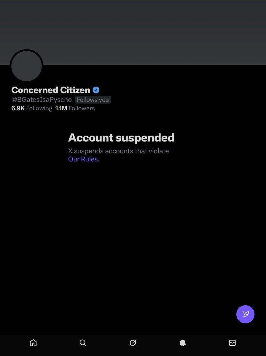 LegendreKristy's tweet image. I thought this was supposed to be a free speech platform? Turns out it’s not, huh? Prove us wrong @premium @Support @elonmusk and bring back @BGatesIsaPyscho !