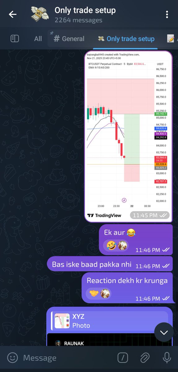 RocksskcoR's tweet photo. Dusted Btc full in TG group 4 times today with full tp in all trades 🎯💀🙏🏻
@james_kim87 @becareful_omega @monuyadav686 @Manoj11747577 @Ramesh_Trader @the_aimer_anki_ https://t.co/o5JKG1wQac