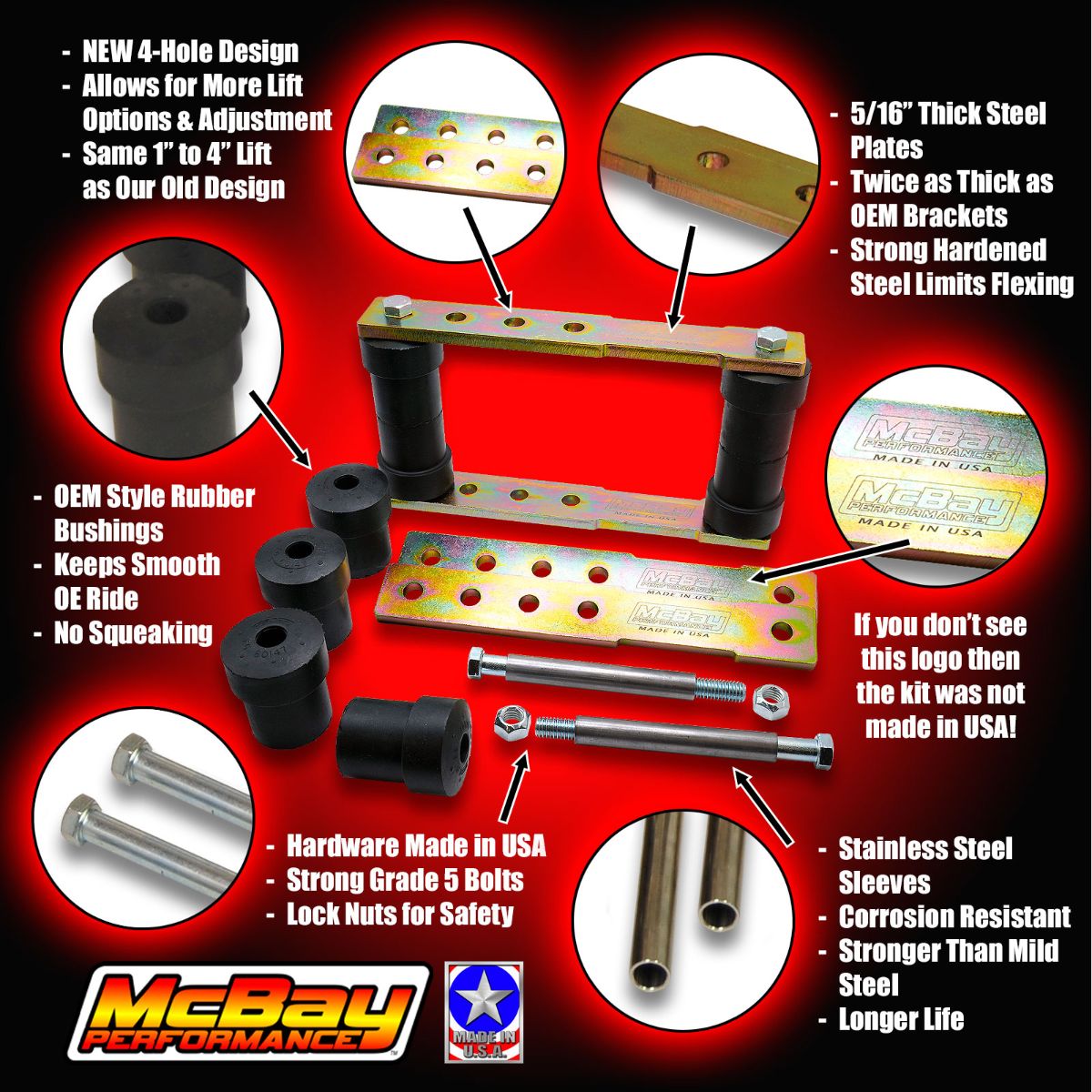 McBayPerf's tweet photo. Updated Rear Shackle Lift Kits Just Arrived! - https://t.co/qlvEbp5BUK https://t.co/RjC7bxrYOj