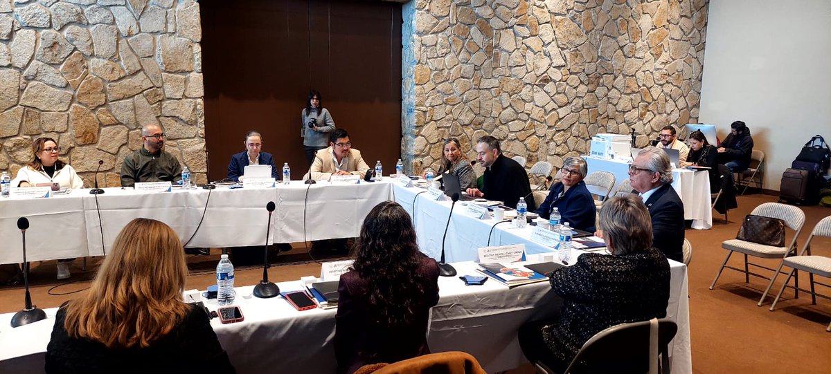 CSFMEU's tweet photo. 🔵 Hoy se lleva a cabo la Reunión Anual de la CSFMEU, Sección Mexicana, en Ensenada, Baja California.

El objetivo del encuentro es dar seguimiento al Plan de Trabajo 2025–2026, presentar avances del año y aprobar las iniciativas que integrarán el Plan 2026 https://t.co/6XaRSL0SED