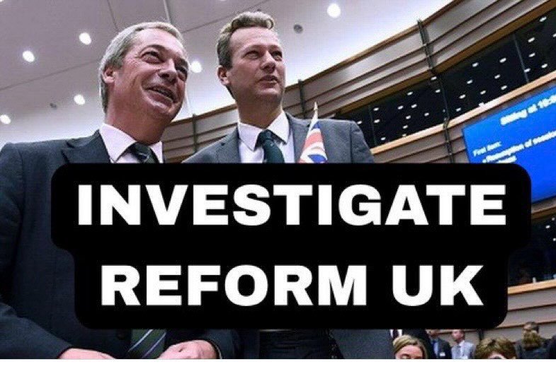 Heccles94's tweet image. Too many scandals 

Too many lies

Too much corruption

It&apos;s time to fully investigate Reform UK