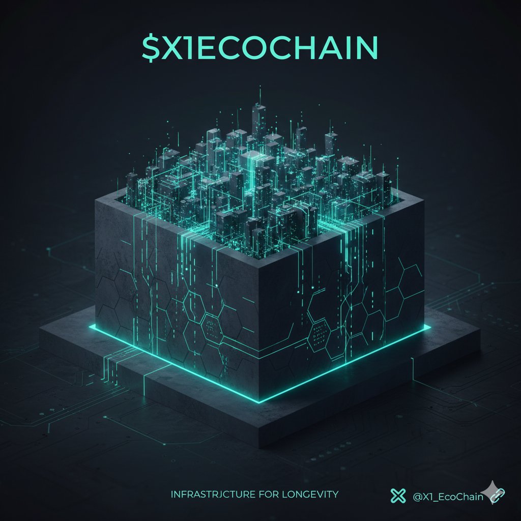 OMOOJERE's tweet image. Not all “next-gen” chains survive the next cycle.
@X1_EcoChain isn’t here for cycles — it’s here for continuity.
Engineered like an ecosystem: balanced, sustainable, quietly transformative.
It’s the foundation Web3 will stand on long after the hype fades.