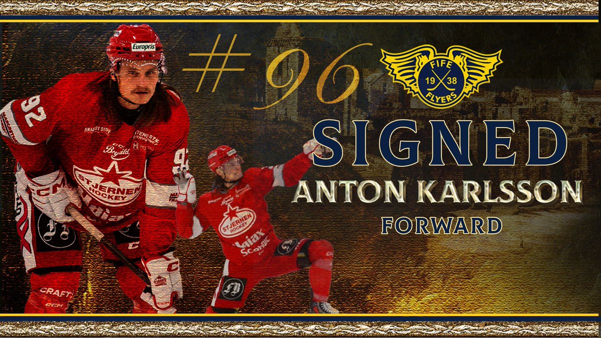 ✍️ | 𝐒𝐖𝐄𝐃𝐄 𝐀𝐃𝐃𝐈𝐓𝐈𝐎𝐍 𝐈𝐍 𝐓𝐇𝐄 𝐊𝐈𝐍𝐆𝐃𝐎𝐌

The Fife Flyers Ice Hockey Club are pleased to announce the addition of Swedish forward Anton Karlsson.

👉🔗 fifeflyers.co.uk/2025/11/21/swe…