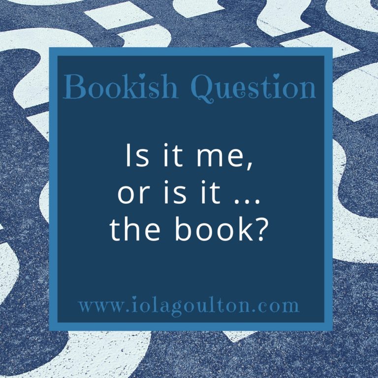 IolaGoulton's tweet image. Do you ever read a book everyone else has loved and just don&apos;t get the appeal? Is it me or is it … the book? iolagoulton.com/bookish-questi…
#BookishQuestion
#BookChat