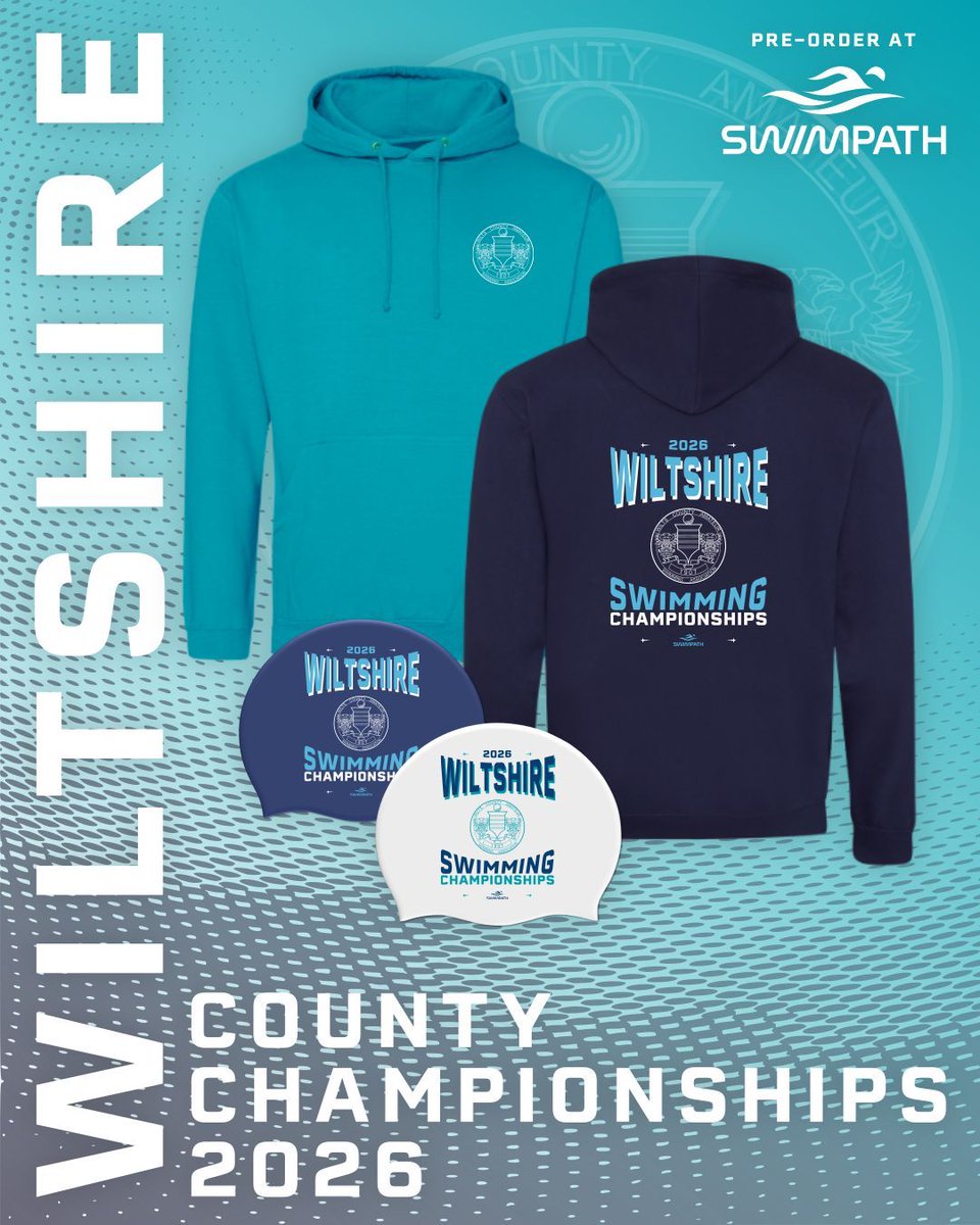 SwimPathUK's tweet image. County Championships 2026 Merchandise is now available to pre-order! 🤩

Hoodies, T-Shirts and Swimming Caps are available for Kent, Warwickshire, Wiltshire &amp;amp; Worcester! Order now for collection at events.

Get a hoodie, t-shirt and swimming cap for £65!

buff.ly/YtHtLPh