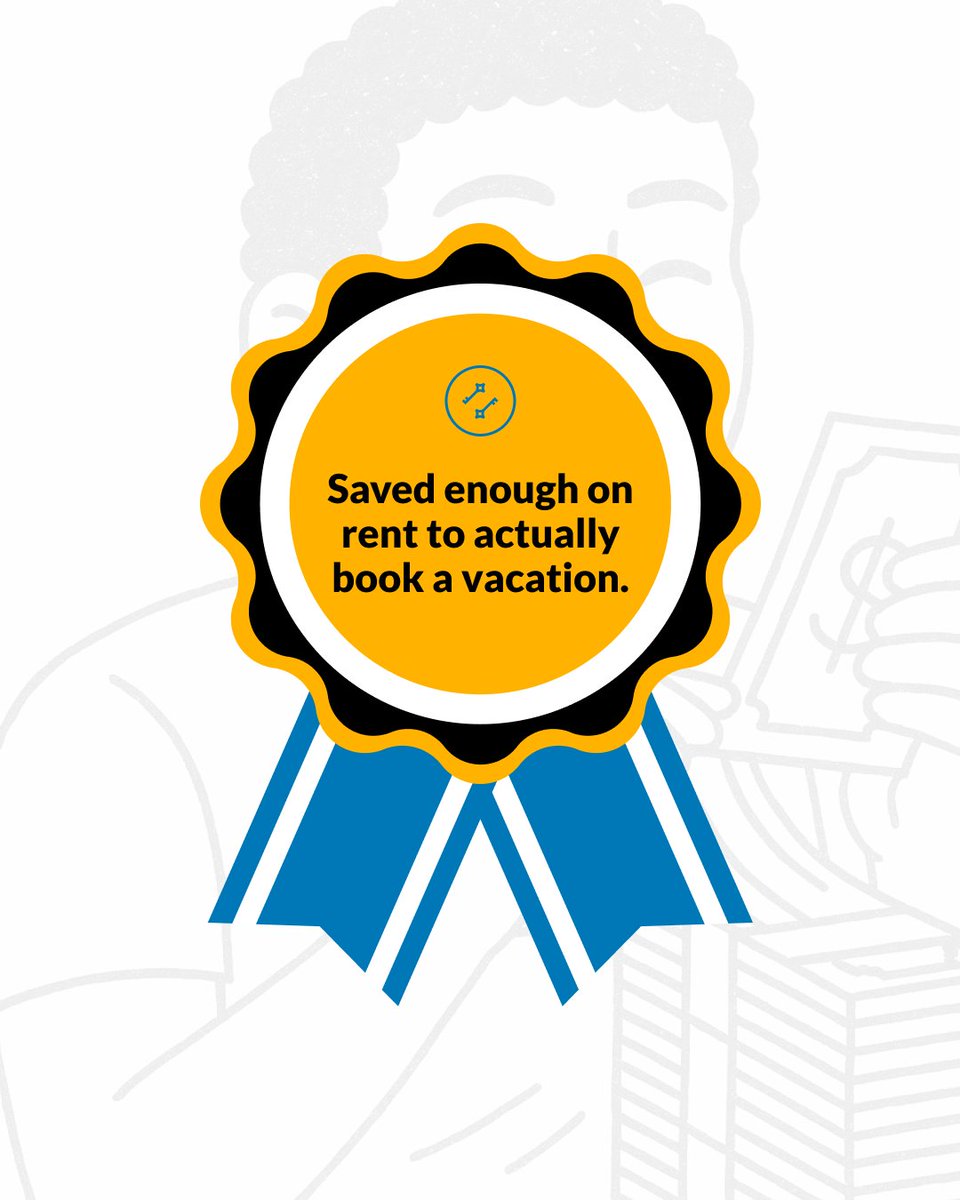 PadSplit's tweet image. From saving money to finding new friends, life can become better when you move into a PadSplit and find community.

➡️ Swipe through to see what PadSplit residents are proud of this year.

Ready to find your room? 🏡 Tap the link in our bio.
#PadSplit #SmartRenting #SharedLiving