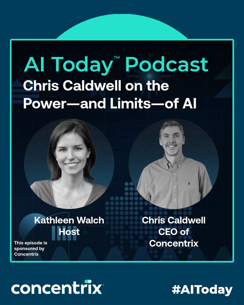 ConcentrixCAN's tweet image. AI INSIGHTS.🎙️#Concentrix CEO, Chris Caldwell, joins the &quot;AI Today&quot; Podcast to discuss AI’s real-world impact, its limits, and how business leaders can cut through the hype to drive meaningful outcomes. Listen now: lnkd.in/eN6F2g5C