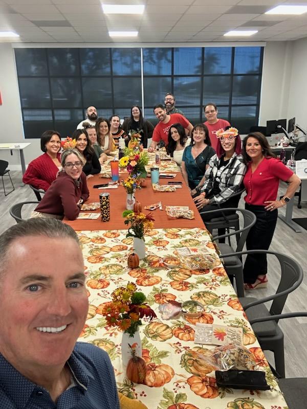 Nothing brings people together like a Thanksgiving meal! 🥗🦃 Thank you to everyone who made our luncheon such a success—cheers to a season of gratitude.
#TogetherWeThrive #OfficeCelebration #Thankful #HolidayCheer