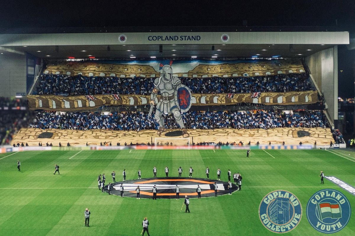 Copland Youth were invited to help create 1,000+ hand-made flags for our tifo vs Roma. A brilliant effort from all involved.

Copland Youth gives 12–15-year-old season-ticket holders an insight into our style of support.

Register at the Copland Collective stall from 2pm–2.30pm.