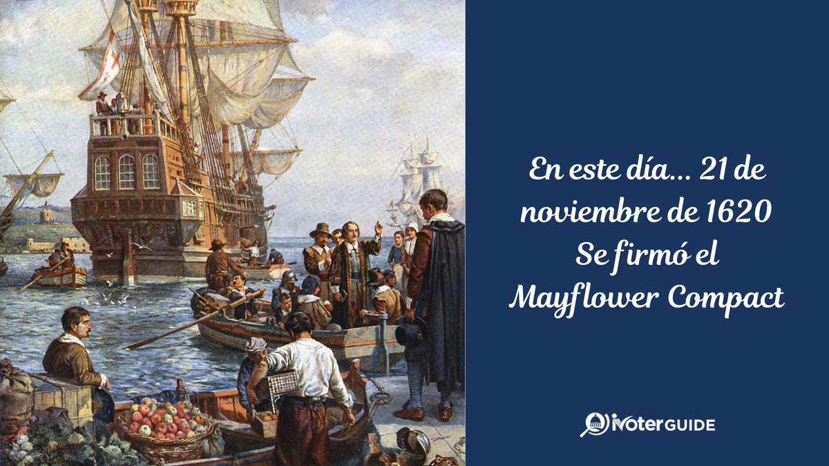 iVoterGuide_ES's tweet image. 🕊️ En este día — 21 nov. 1620  
41 Peregrinos firmaron el Mayflower Compact: primer pacto de autogobierno bajo Dios.  

Base de democracia con fe y libertad.  

🇺🇸 Inspira libertad y autogobierno.  

#MayflowerCompact #iVoterGuide