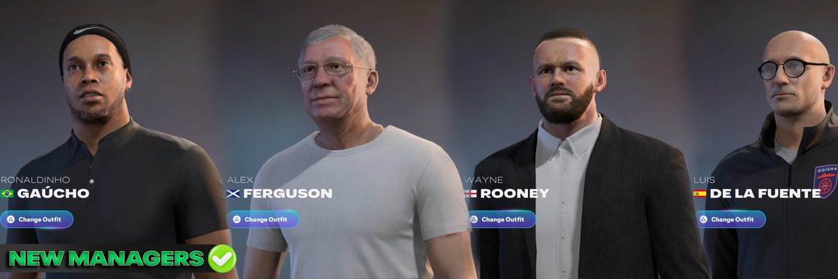 WZRDMOD's tweet photo. some more mods for #fc26 over new faces and new manager faces! plus so much more!!! check it out now!⤵️
https://t.co/oNMFTl6X0Q
comment the faces you want us to add in the next fc26 face pack! https://t.co/zdjYL0G1Nx