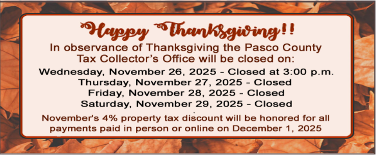 As a reminder, for the upcoming Thanksgiving holiday, please note that our offices will close at 3:00 PM on Wednesday, November 26th and remain closed through the Thanksgiving holiday. We will resume regular hours on Monday, 12/1, at 8:30 AM.
<a href="/fasanomike/">Mike Fasano</a> <a href="/GregGiordano1/">Greg Giordano</a>