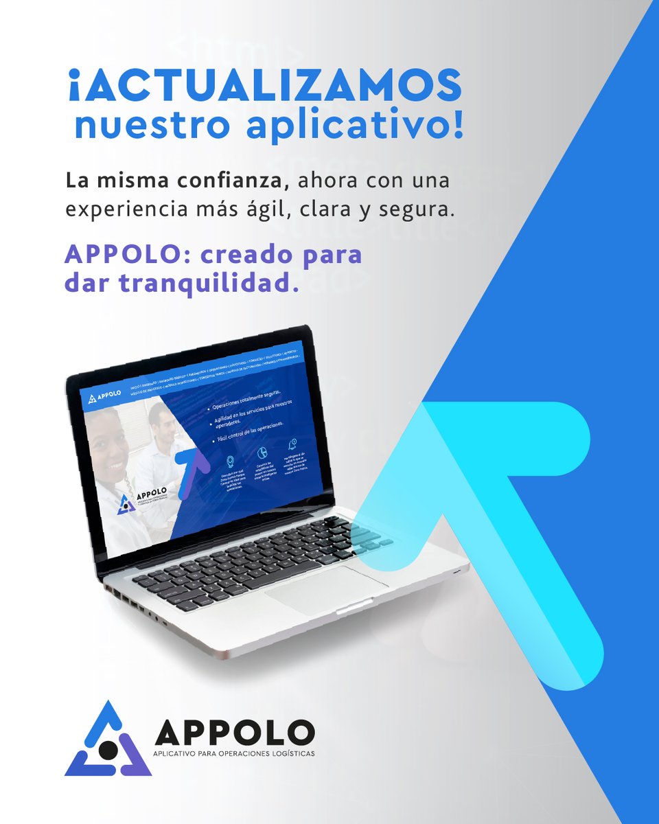 SoftwareAppolo's tweet photo. En APPOLO evolucionamos contigo.

#EnAppoloEvolucionamos https://t.co/TNuoQqYIPJ