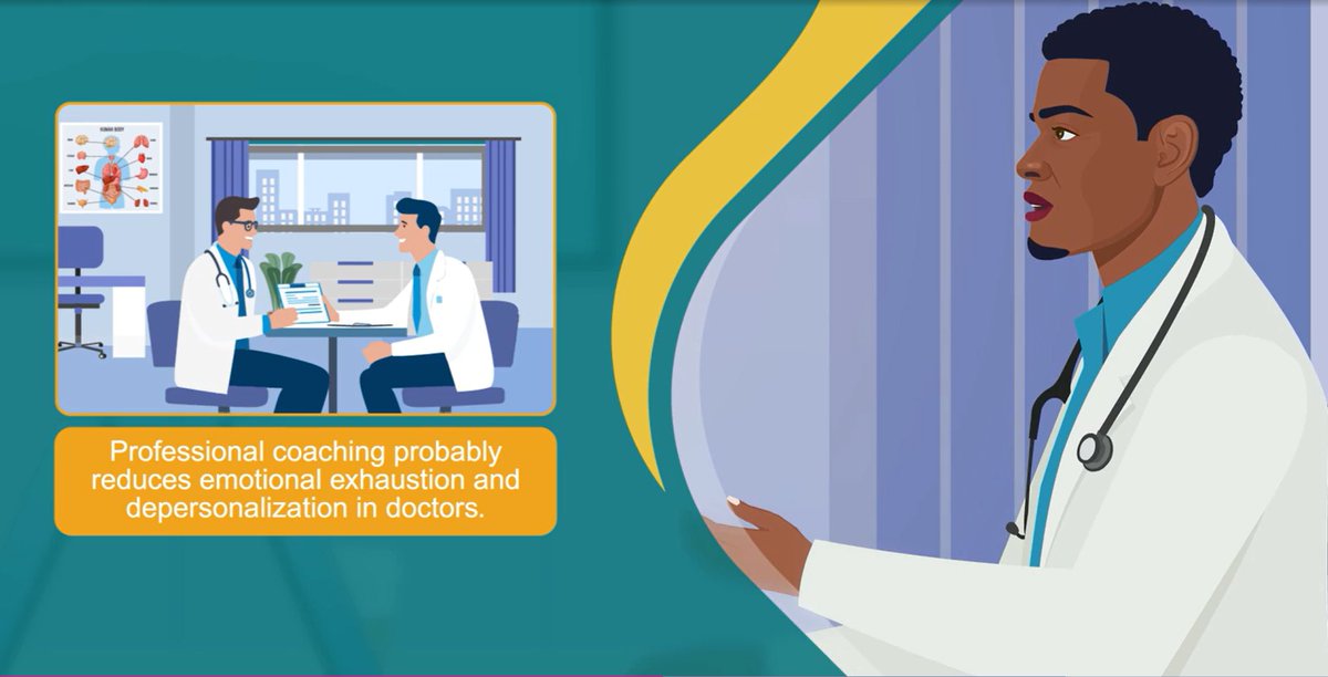 AnnalsofIM's tweet photo. A new Annals video summary explains the findings of a new systematic review analyzing interventions to reduce #HealthCareProfessional burnout. Watch for free now: https://t.co/boWhfUoGxl https://t.co/RriS4R7ieH
