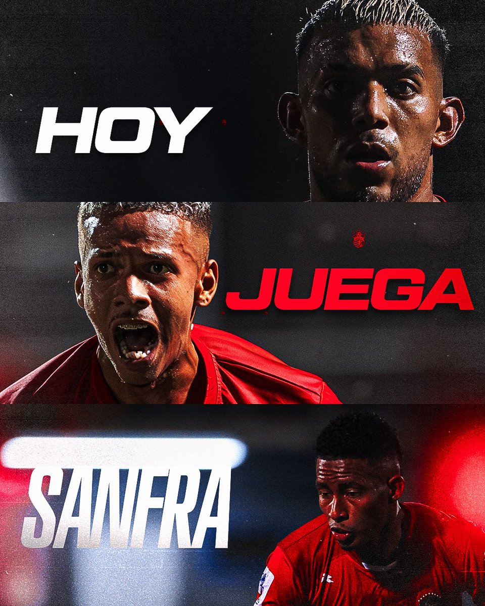 sanfrafc_pa's tweet photo. 🔥 ¡HOY JUEGA SANFRA Y VAMOS POR LA CLASIFICACIÓN! 🔴⚪

Hoy salimos con el corazón, con el empuje de nuestra gente y con la mirada puesta en la clasificación. 🏟️

¡VAMOS SANFRA, NADIE ES MEJOR QUE TODOS JUNTOS! ❤️⚽
#MonjeSoy #MonjeSomosTodos #UnidosPorUnSueño https://t.co/s0EHYA6tlf