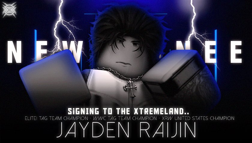 XWENetwork's tweet image. NEW XWE SIGNEE!

@jaydenskino is SIGNING to XWE!

After so long, Jayden has been teasing his signing but now we can finally say he will be taking his talent to the XTREMELAND! 

How will Raijin make his mark on the company? And can he shake things up in the roster?!