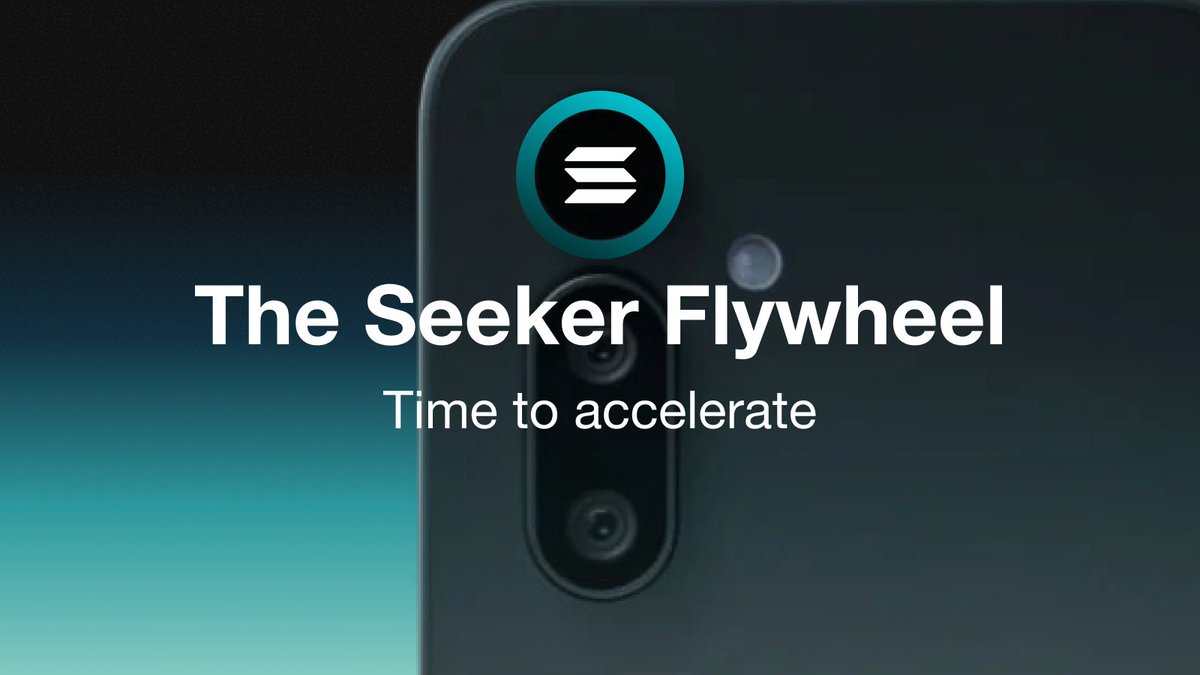 The Seeker Flywheel: Time to accelerate