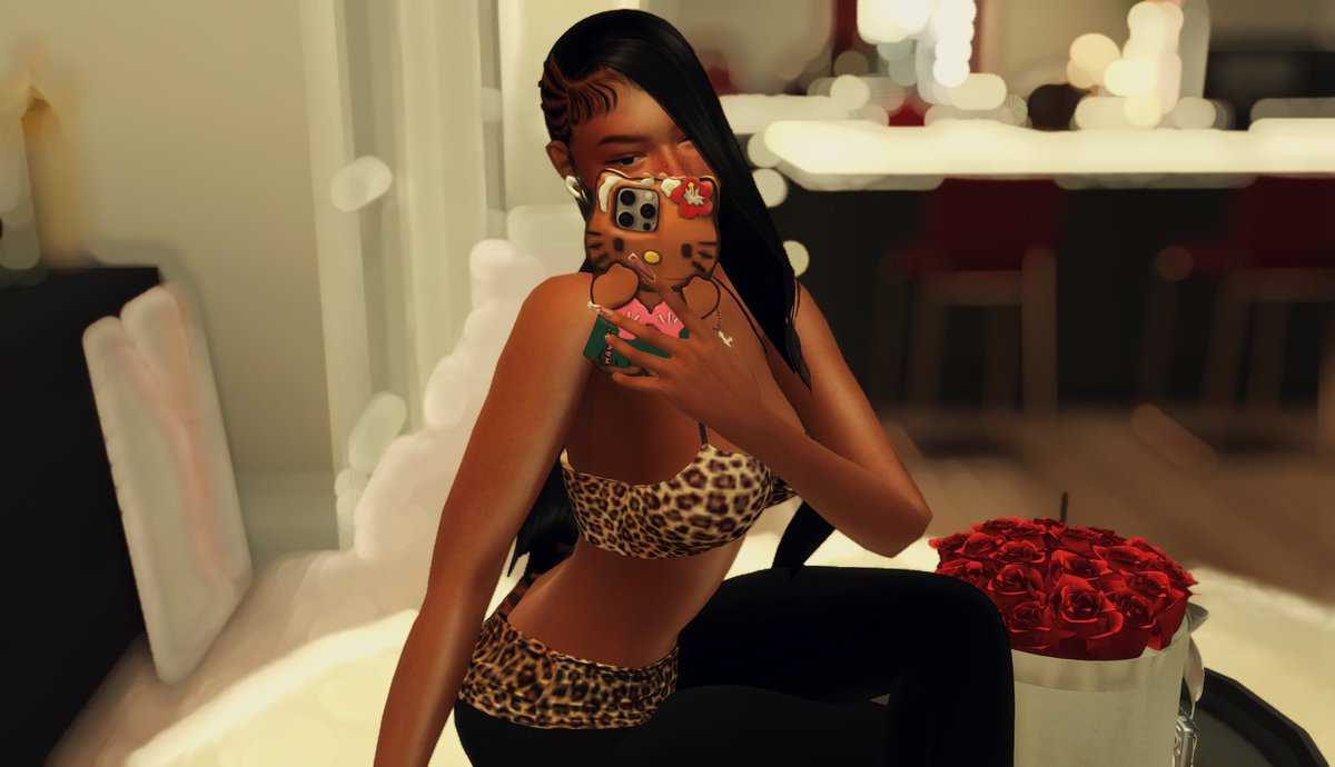 clawdiaxo's tweet image. roses for the lioness 🫦