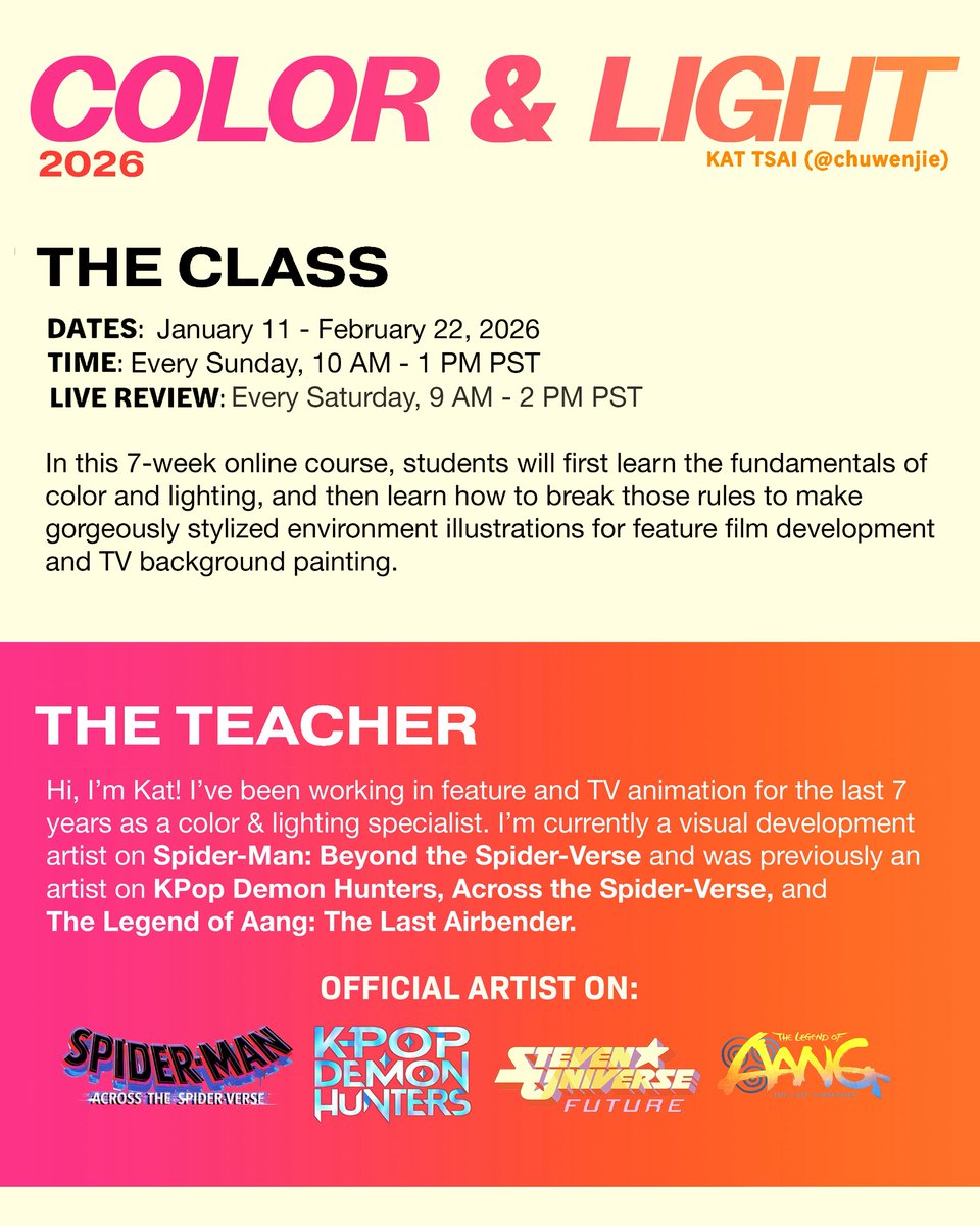 Chuwenjie's tweet image. Class is back!! See you on December 5th for signups - this is the ONLY session I’m teaching for all of 2026!