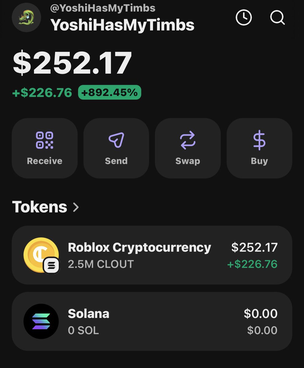 RobloxYoshi's tweet image. Big thanks @chefheaters for allowing me to continue the vision and prosperity for $CLOUT

I will live stream on YouTube soon and play the game, interact with my roblox community and try to onboard players for Crypto Economy Simulator! 

kyNDtg7bAC6Jh7F8QuqA4RGFddSACxk2WWYezucpe49