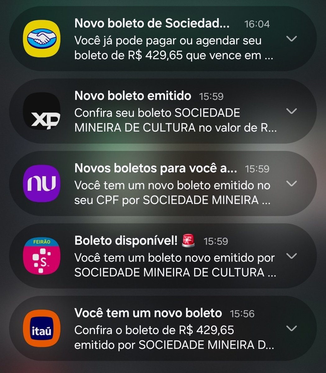 alissoncarv4lho's tweet image. já entendi que tem boleto obrigado