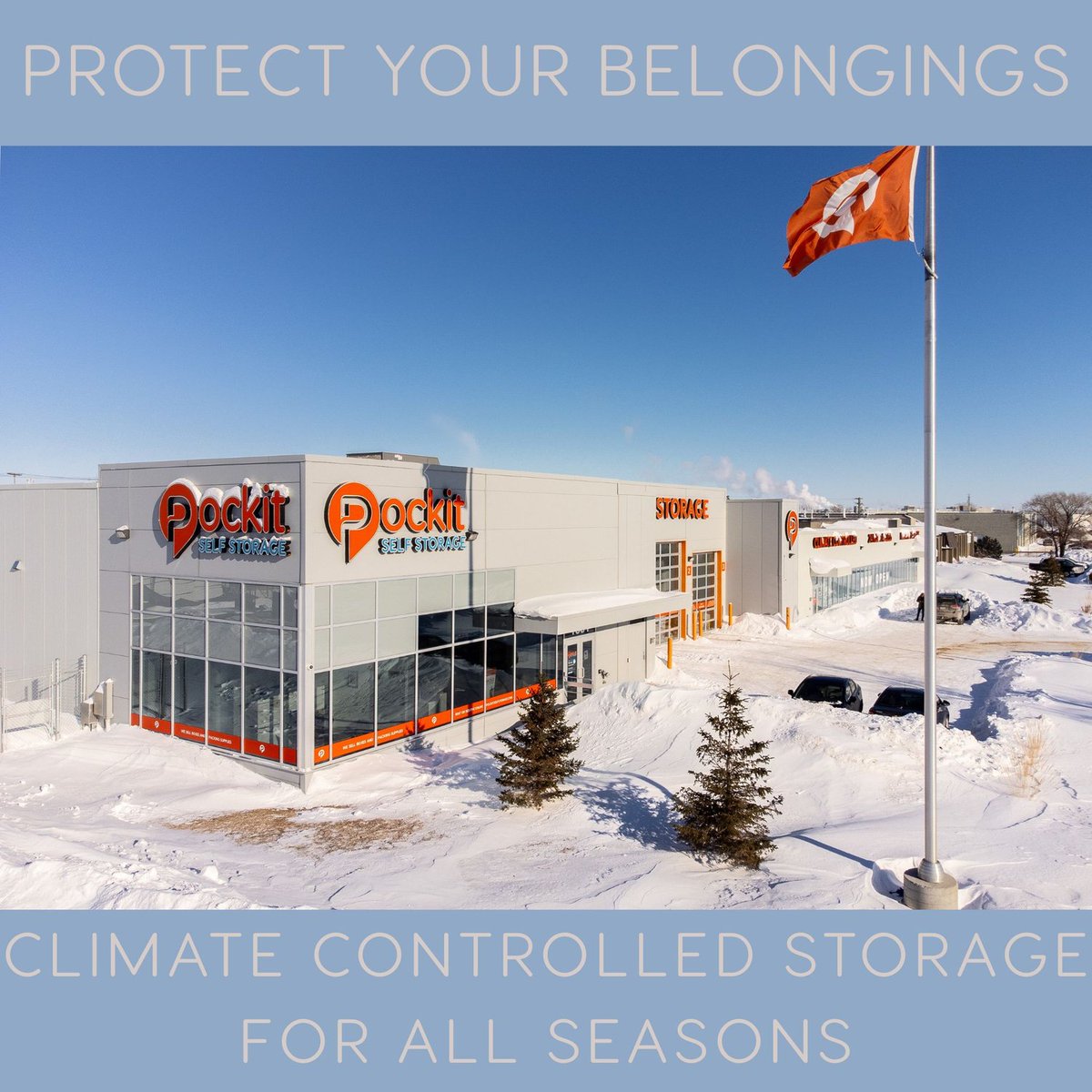 PockitStorage's tweet image. Temperature drops shouldn’t mean risking your valuables.
Our climate-controlled units maintain steady temperature and humidity levels — perfect for protecting furniture, electronics, and keepsakes from extreme cold.
#ClimateControlledStorage #WinterProtection #PockitSelfStorage