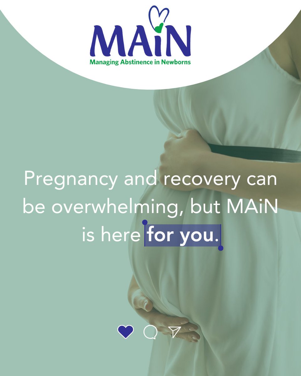 MAiN_babiesSC's tweet image. MAiN is here to support you.

📍 Visit mainbabies.org to learn more.

#PregnancyHealth #OpioidRecovery #EndAddictionStigma #MaternalCare #HealthyPregnancy