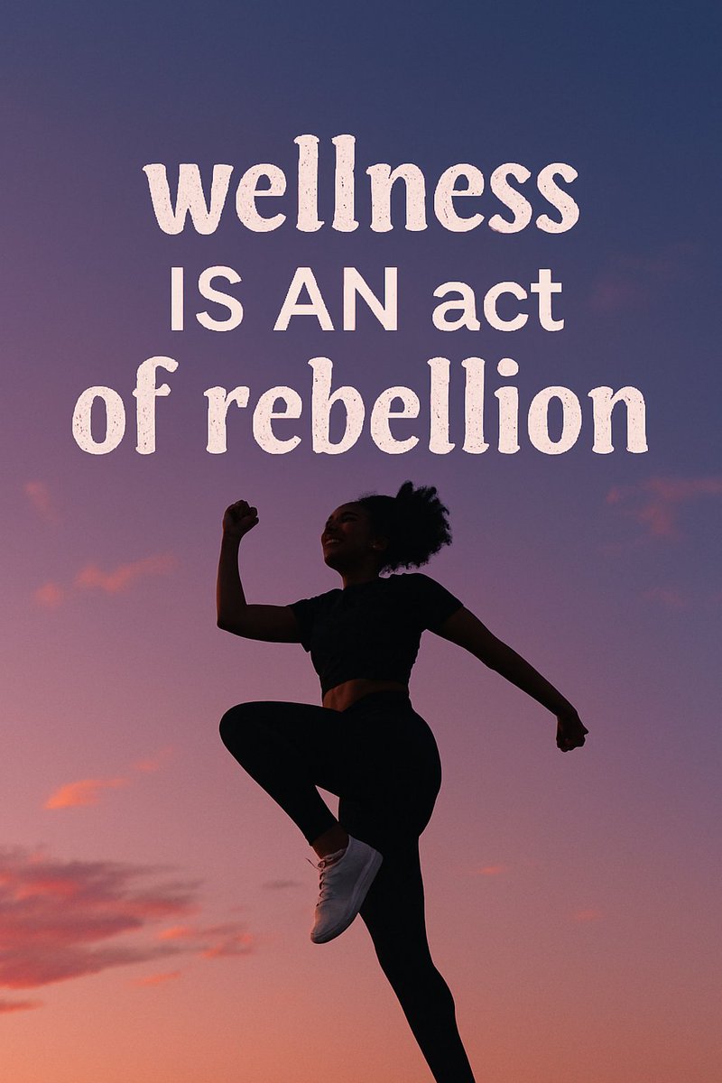 Thrivenflow's tweet photo. "They told us wellness was quiet. We made it loud. We made it ours. This is what rebellion looks like, joyful, sweaty, and unapologetically alive. #RadicalWellness #JoyIsPower #FridayEnergy https://t.co/UfGHEegQpv