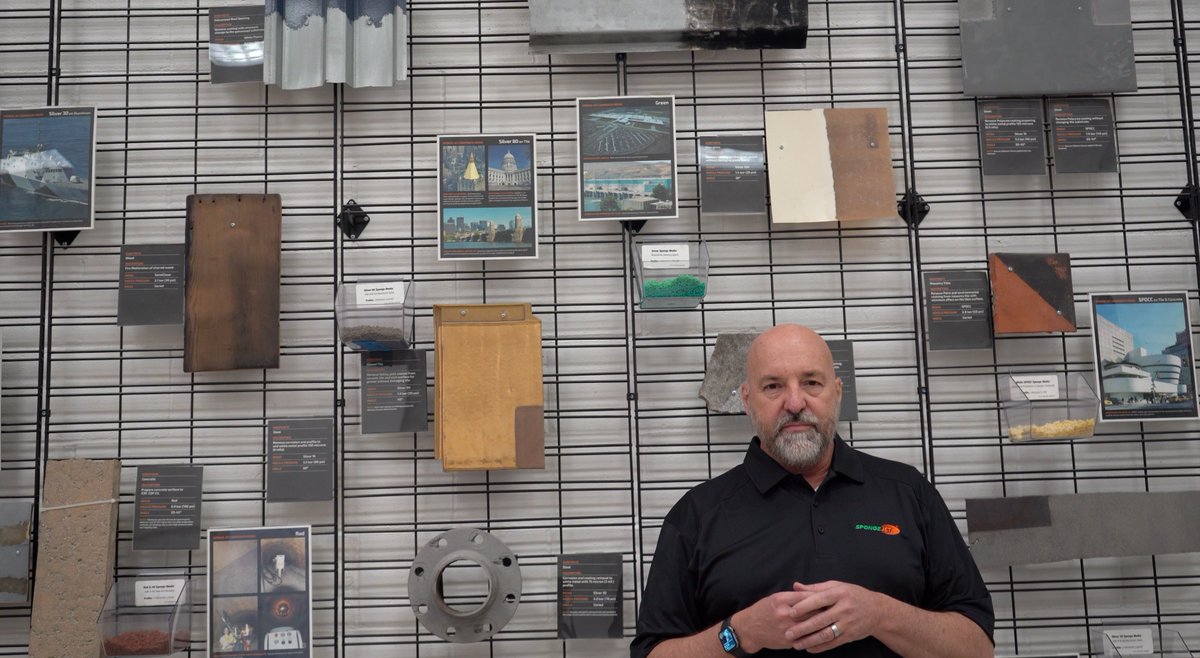 Trying to figure out which Sponge Media is best for you?

Designed to simplify the selection process, this short video, "Selecting Sponge Media" gives you the insight and confidence to choose the ideal media for any surface preparation job. Watch it here: info.spongejet.com/selecting-spon…