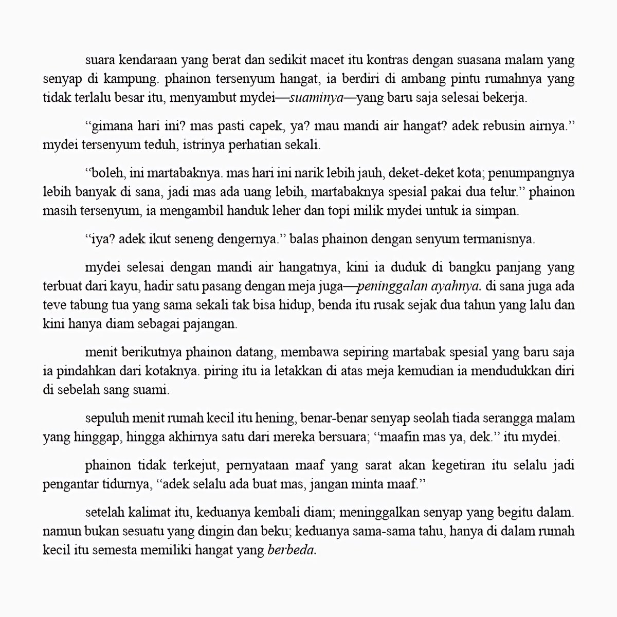 suonisme's tweet photo. #myphai #mynon one tweet, modern au

ㅡ struggle mydei si sopir angkot dan phainon si kembang desa setelah keduanya menikah. https://t.co/iqnH9zm33P