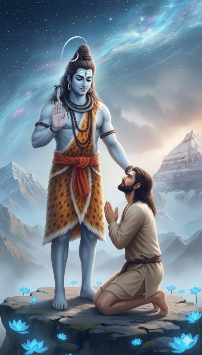 डमरू की हर धड़कन मेरे सीने में उतरती,
जैसे टूटे हुए सपनों को फिर से जोड़ती।
त्रिशूल की नोंक पर लटका मेरा अकेलापन,
तेरे एक स्पर्श में पिघलकर अमृत बन गया।
                   || हर हर महादेव ||