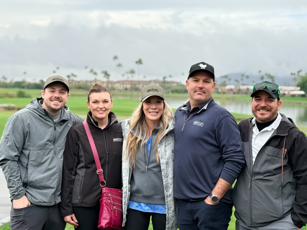 alstonconstruct's tweet image. Alston Construction was proud to be a Tee Sponsor at the 2025 @NAIOPArizona Saturday Night Links Golf Tournament. The weather brought us blue skies and a great day out on the course at McCormick Ranch in Scottsdale, AZ. #BuildAZ