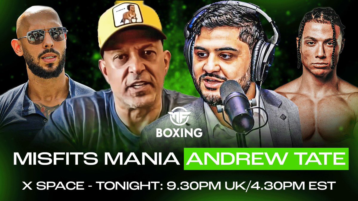ShaykhSulaiman's tweet image. MISFITS MANIA ANDREW TATE

X SPACE - YOUR QUESTIONS ANSWERED

@MamsTaylor @Cobratate 

TONIGHT 9.30PM UK / 4.30PM ET