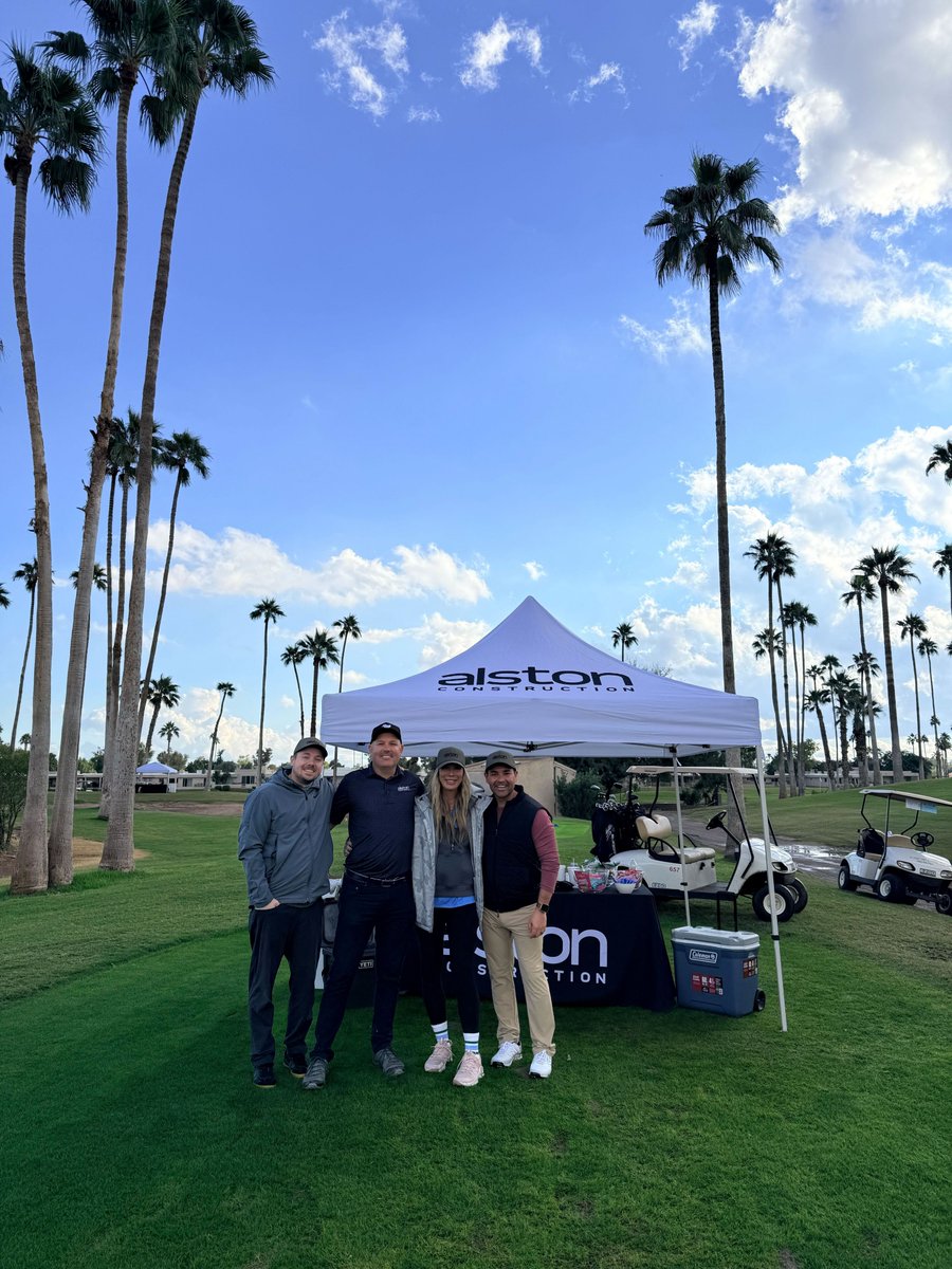 alstonconstruct's tweet image. Alston Construction was proud to be a Tee Sponsor at the 2025 @NAIOPArizona Saturday Night Links Golf Tournament. The weather brought us blue skies and a great day out on the course at McCormick Ranch in Scottsdale, AZ. #BuildAZ