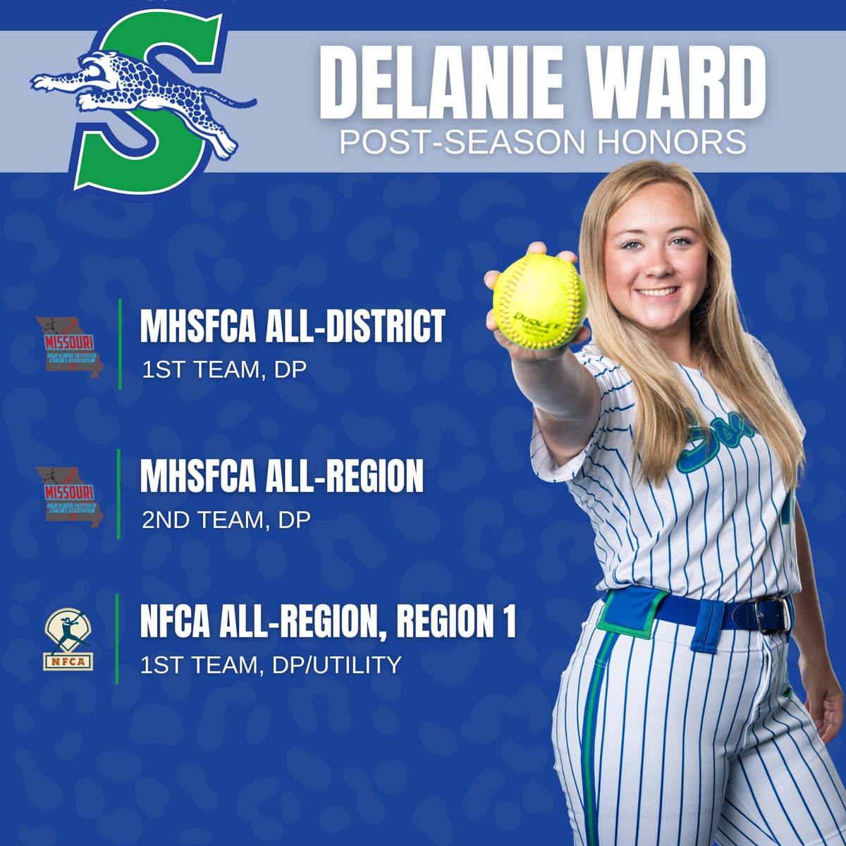 BSSJagsSoftball's tweet image. @DeeWard_2026 @Avila_Softball