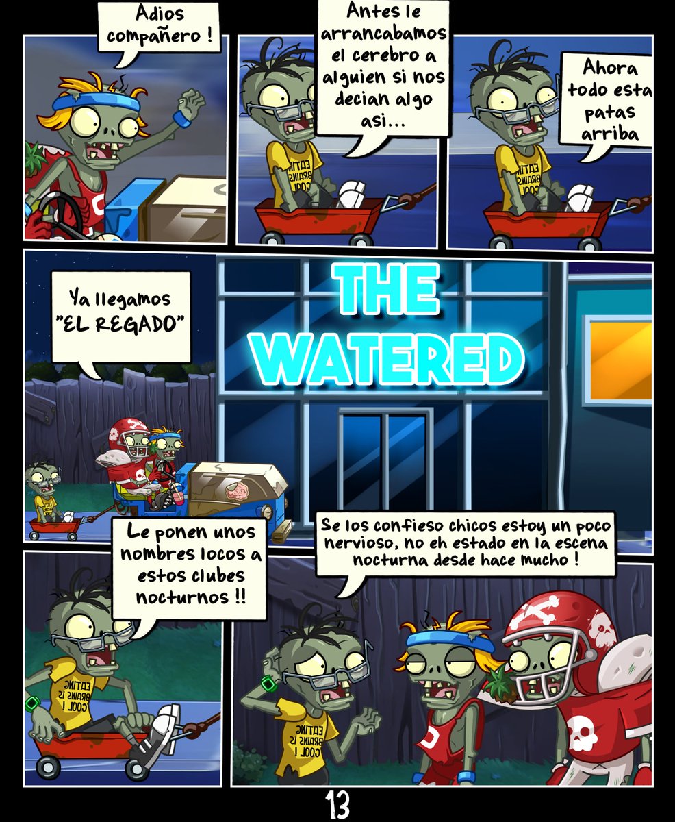 Adri_xdd_x's tweet image. (2/2) #pvzoc #pvz #newspaperzombie