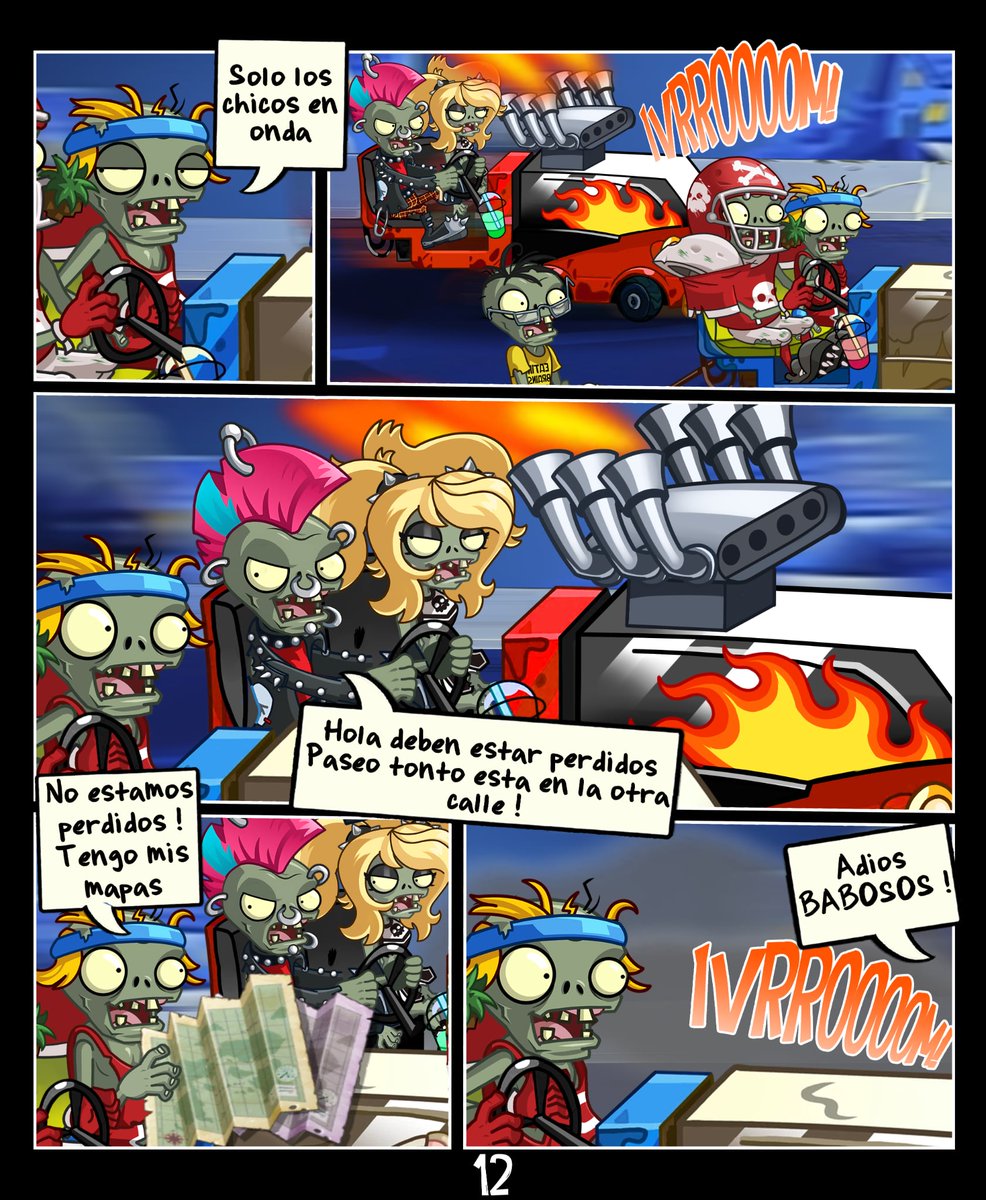 Adri_xdd_x's tweet image. (2/2) #pvzoc #pvz #newspaperzombie