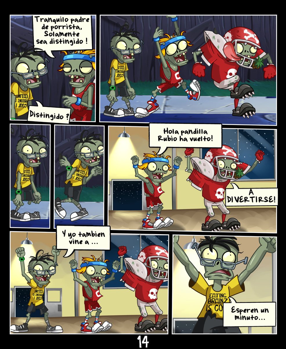 Adri_xdd_x's tweet image. (2/2) #pvzoc #pvz #newspaperzombie