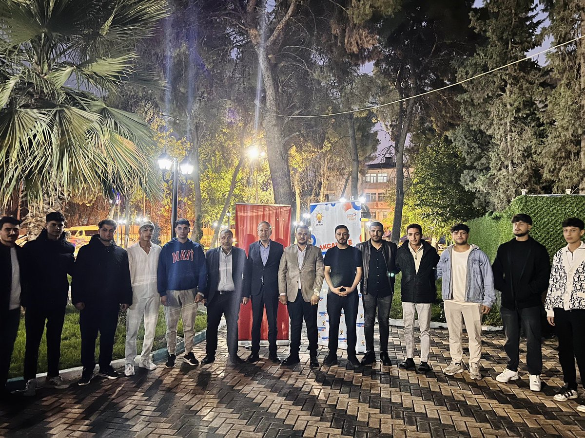 📍Atatürk Mahallesi – Mahallede Gençiz

Akçakale İlçe Başkanımız İsa Sabuncu, ve  Reşit Demir Gençlik Kolları Başkanımız Hüseyin Bertan ve teşkilatımızla birlikte Atatürk Mahallemizde gençlerimizle buluştuk.

<a href="/RTErdogan/">Recep Tayyip Erdoğan</a> <a href="/AKGenclikGM/">AK Gençlik</a> <a href="/avyusufibis/">Yusuf İBİŞ</a> <a href="/akgencliksurfa/">AK Gençlik Şanlıurfa</a>  <a href="/furkankucukk_/">Furkan KÜÇÜK</a>