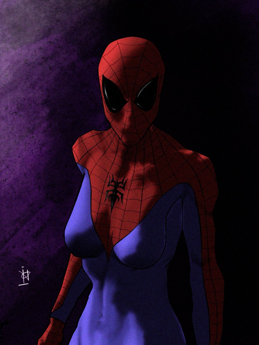 Spider-Girl art! Please algorithm treat me right. #SpiderVerse