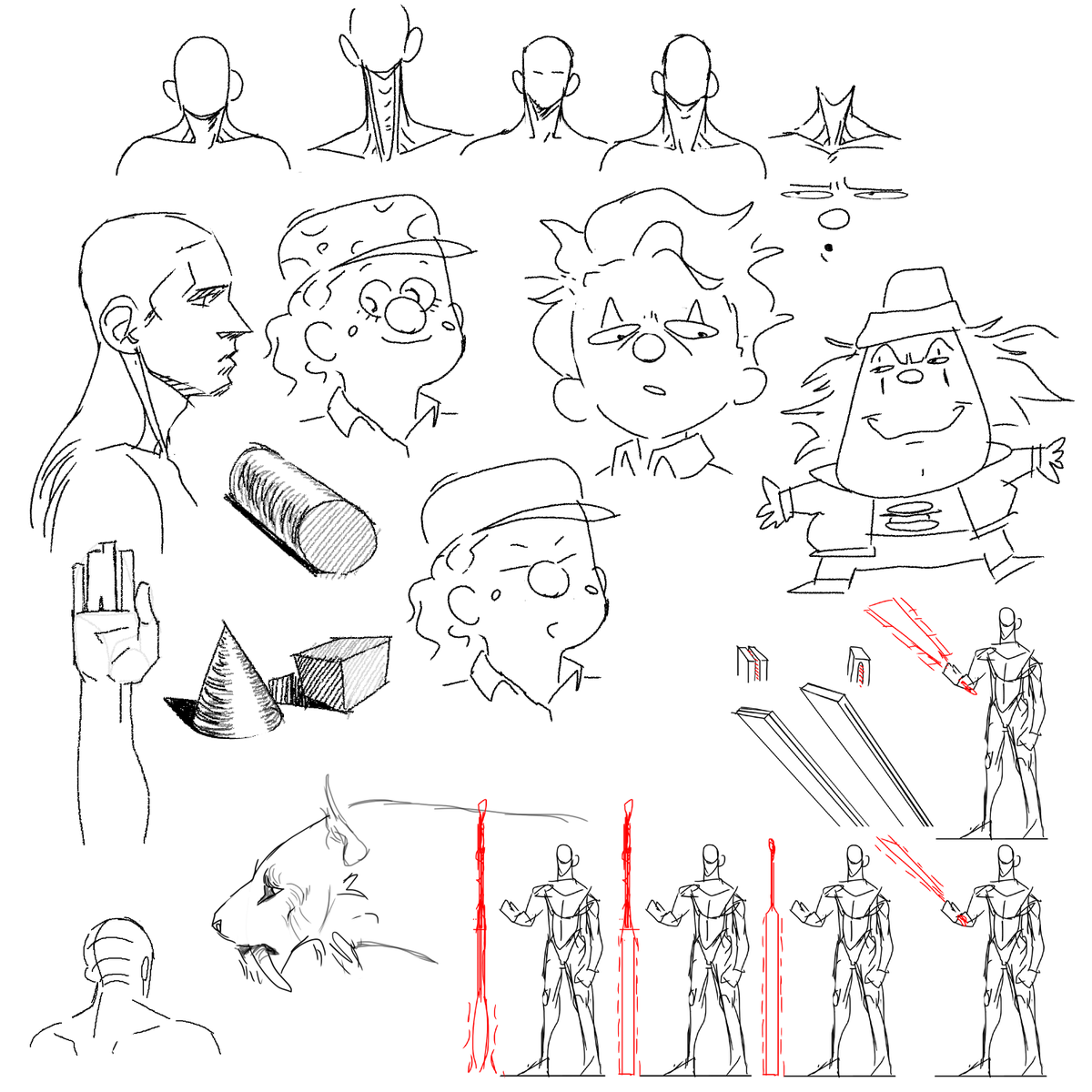 Sketches and Bigtop Burger! 
#bigtopburger