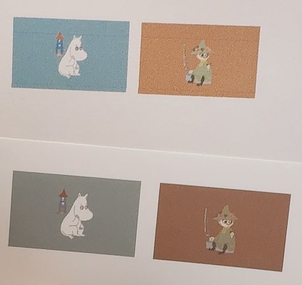 結構差がある🧐
※⬇️のはダイソーのアイロンプリント紙