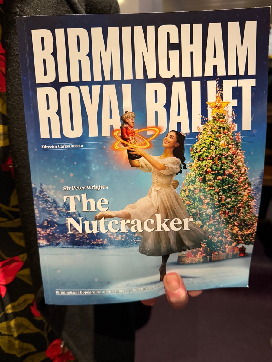 Press night ⁦<a href="/BRB/">Birmingham Royal Ballet</a>⁩ ⁦<a href="/brumhippodrome/">Birmingham Hippodrome</a>⁩. Christmas has arrived. Review tomorrow.