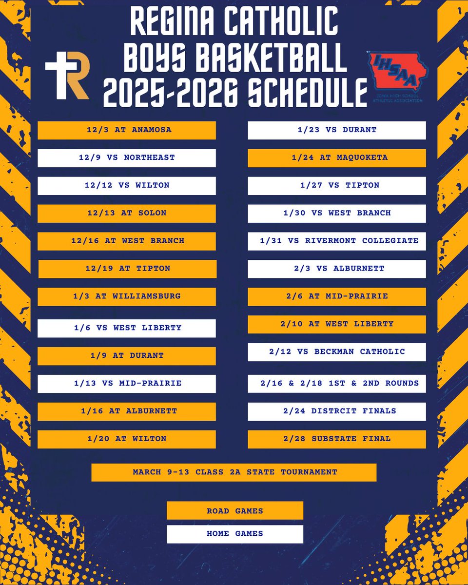 🚨 SCHEDULE DROP!!! 🚨