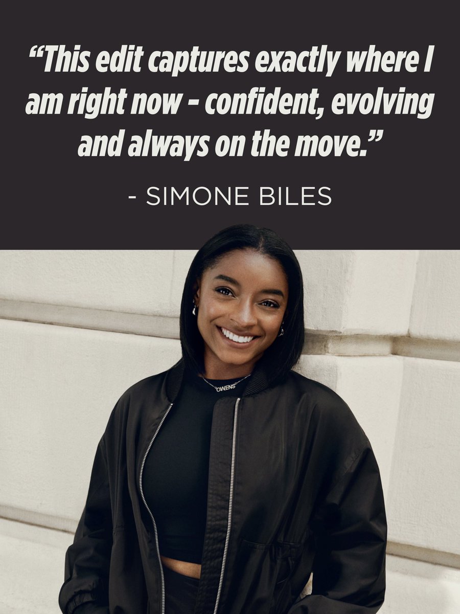 OctagonOAS's tweet photo. .@Simone_Biles launches her fifth @Athleta collection featuring multi-generation womenβs and girls' pieces. ππ #PowerofShe Β
https://t.co/UxQCFYXmG8 https://t.co/rhBAUKVwvI
