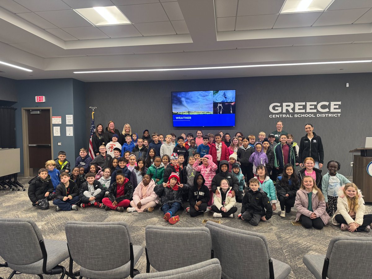Selena13Ramos's tweet photo. I had so much fun talking to the third graders from Paddy Hill this morning. They love extreme weather and had fun questions about tornadoes and hurricanes. A great group of kids and staff. In case you were wondering, yes, a tornado can theoretically pick up an elephant. 📚🌪️⛈️ https://t.co/9u0tv5QQ2N