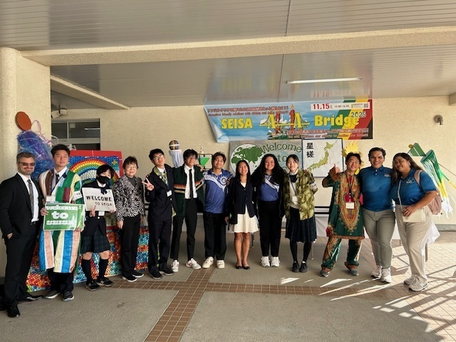 NVD senior Sabrina Juan and NVOT senior Milo Pan were invited to present on the SDGs at the SAAB Conference in Japan on November 15, 2025. They received a special award from Seisa University at an event attended by dignitaries and over 3,000 guests. #NVDpride #NVOTpride