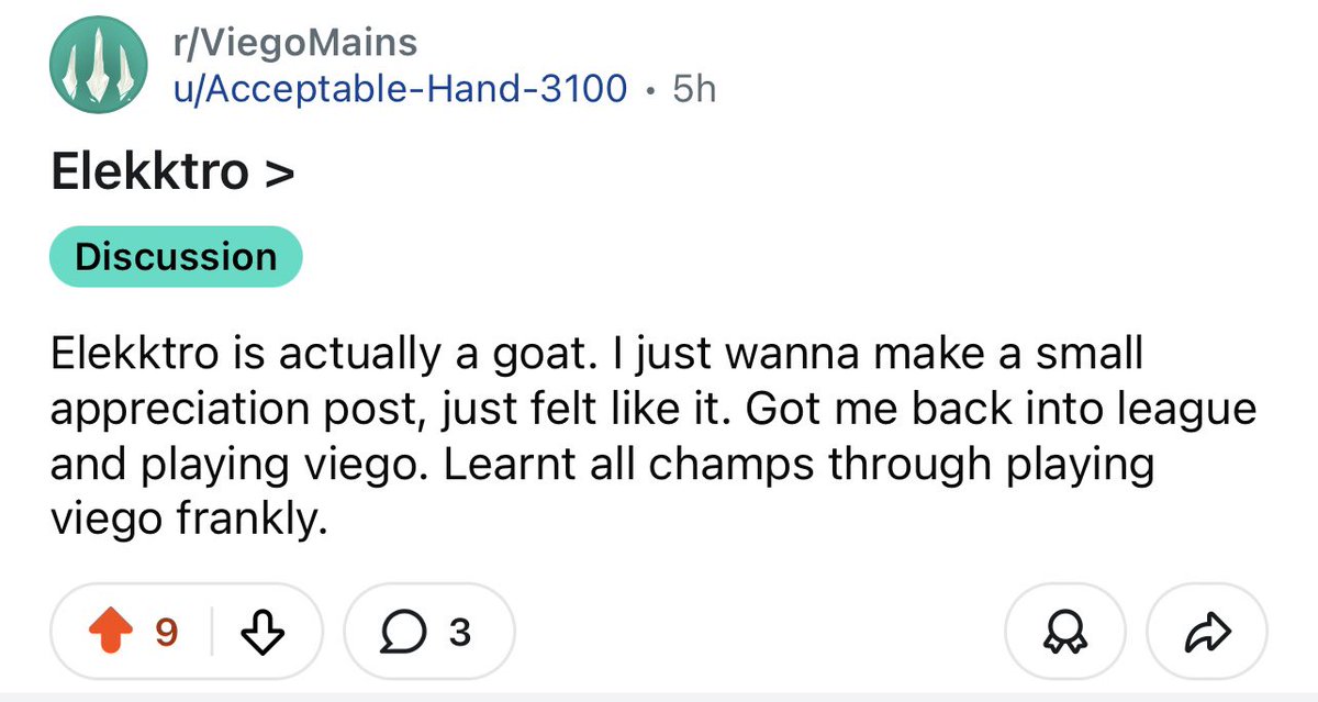 Good start to the day