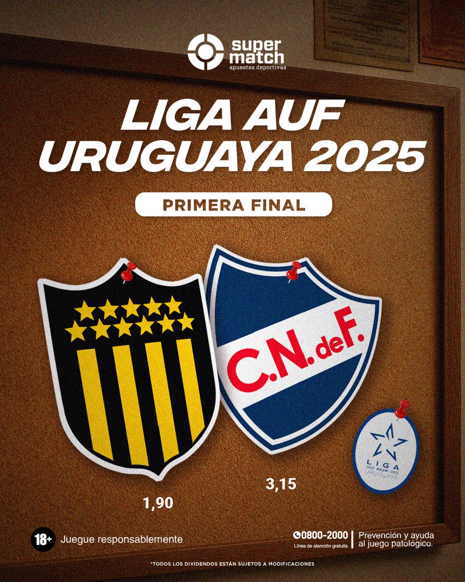 📌 Sᴇ ᴠɪᴇɴᴇ ʟᴀ ᴘʀɪᴍᴇʀᴀ

¿Ya tienen sus predicciones? 

📲 Confiá en tu instinto y jugá en Supermatch